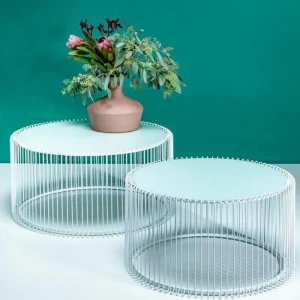 KARE Design Salontafel Wire Wit (2-delig)