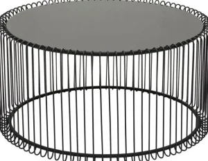 KARE Design Salontafel Wire Zwart (2-delig)