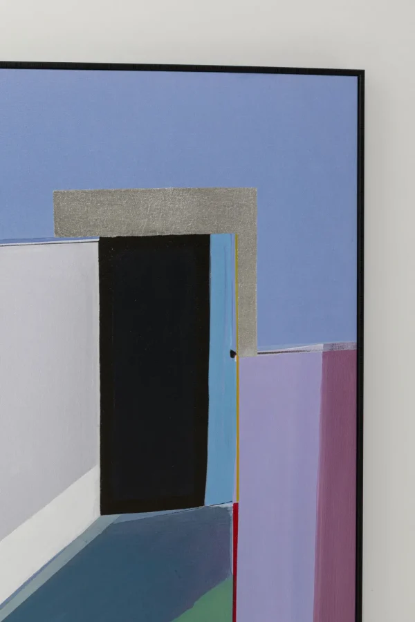 KARE Design Schilderij Abstract Shapes Purple 113x113cm