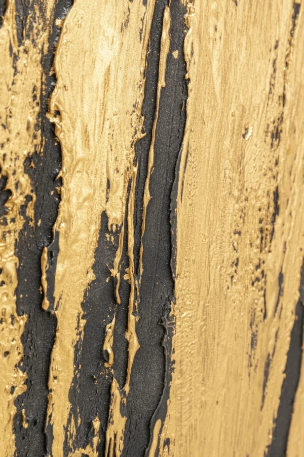 KARE Design Schilderij Abstract Zwart 80x120cm