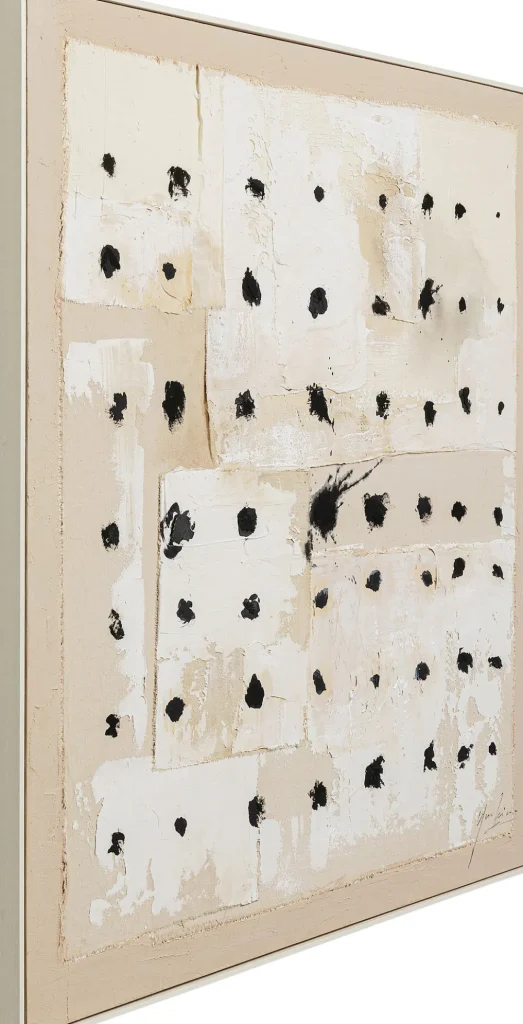 KARE Design Schilderij Creative Dots 120x120cm