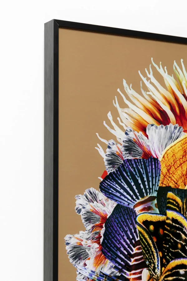 KARE Design Schilderij Flower Hair 120x120cm