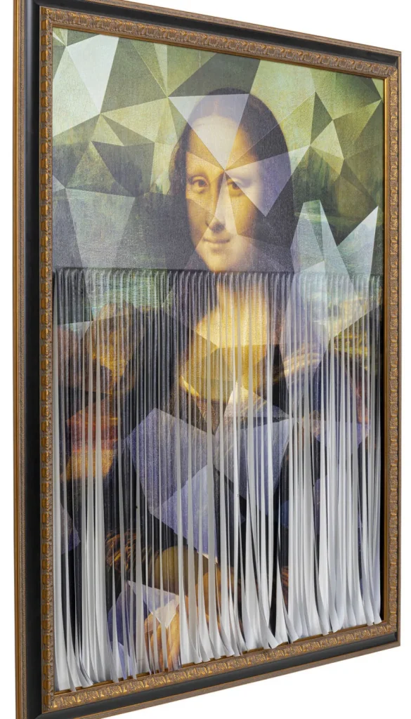 KARE Design Schilderij Ma-de-moi-selle Lisa 130x163cm