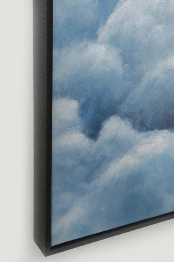 KARE Design Schilderij Met Lijst Cloud Boat 60x120cm