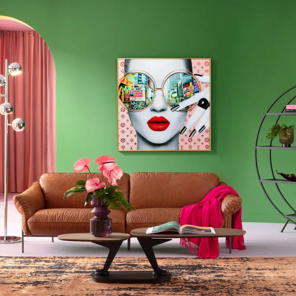 schilderij_met_lijst_times_square_view_xcm_0.webp KARE Design Schilderij Met Lijst Times Square View 120x120cm