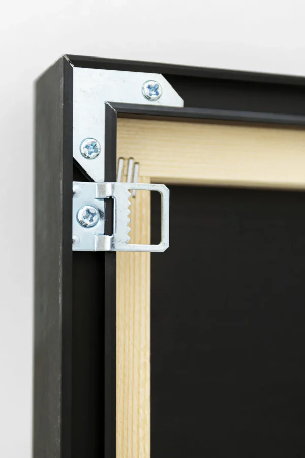 KARE Design Schilderij Shadow Skyline Blue 160x60cm