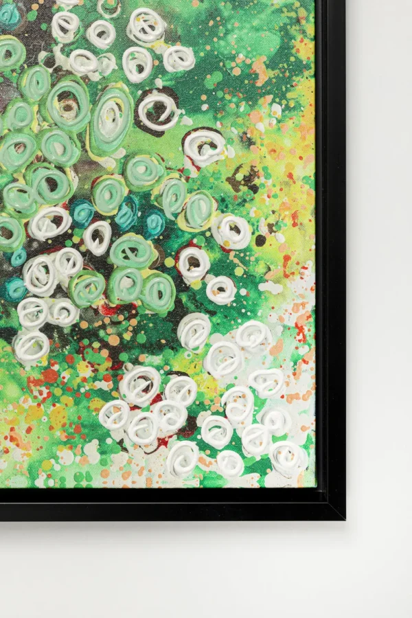 KARE Design Schilderij Top View Green 100x100cm