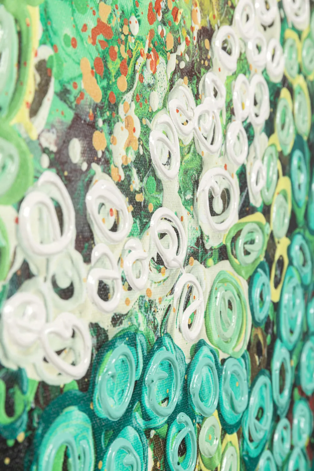 schilderij_top_view_green_xcm_4.webp KARE Design Schilderij Top View Green 100x100cm