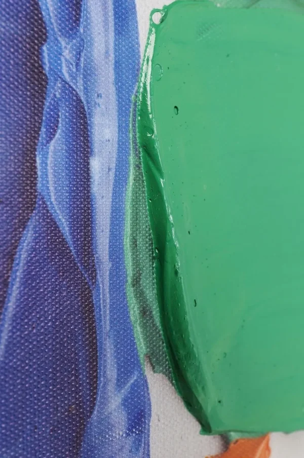 KARE Design Schilderij Touched Colorful Dots 140x200cm