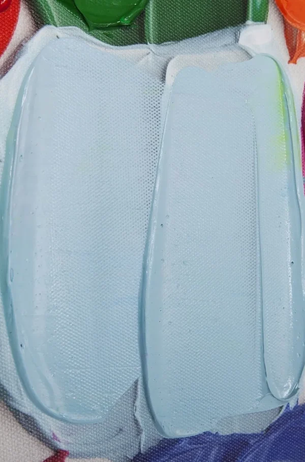 KARE Design Schilderij Touched Colorful Dots 140x200cm