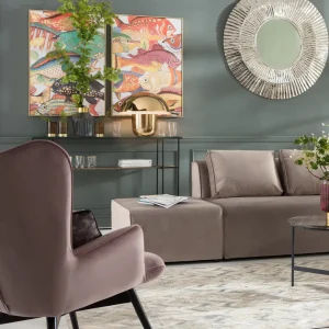 KARE Design Schilderij Touched Fish Meeting One 100x75cm