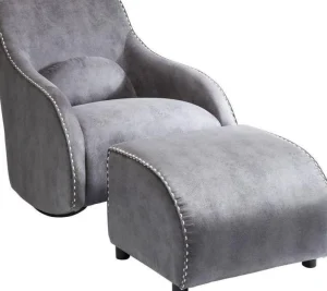 KARE Design Schommelstoel Swing Ritmo Vintage Grijs