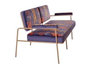 KARE Design SMAQQ Bank Sage Brass