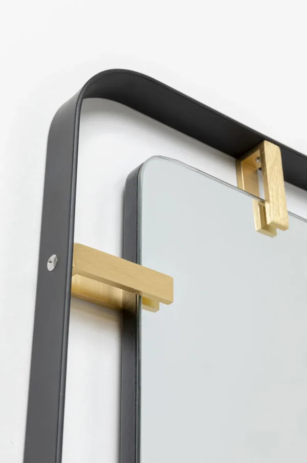 KARE Design Spiegel Betsy Frame Rechthoekig Metaal 55x165cm