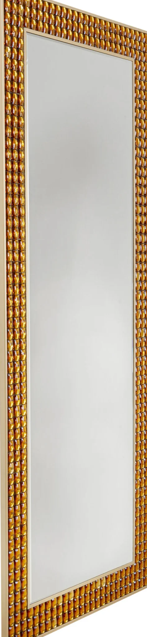KARE Design Spiegel Crystals Brass 80x180cm
