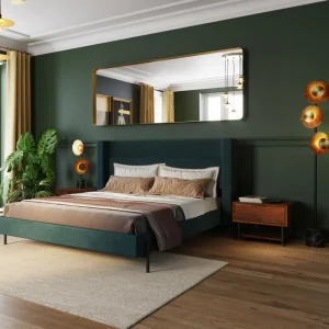 KARE Design Spiegel Curve MO Messing 70x200cm