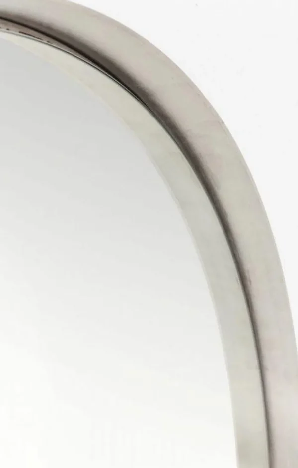 KARE Design Spiegel Curve Rond Roestvrij Staal Ø100cm