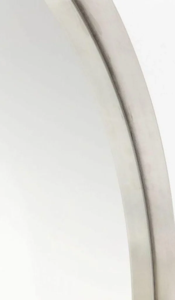 KARE Design Spiegel Curve Rond Roestvrij Staal Ø100cm