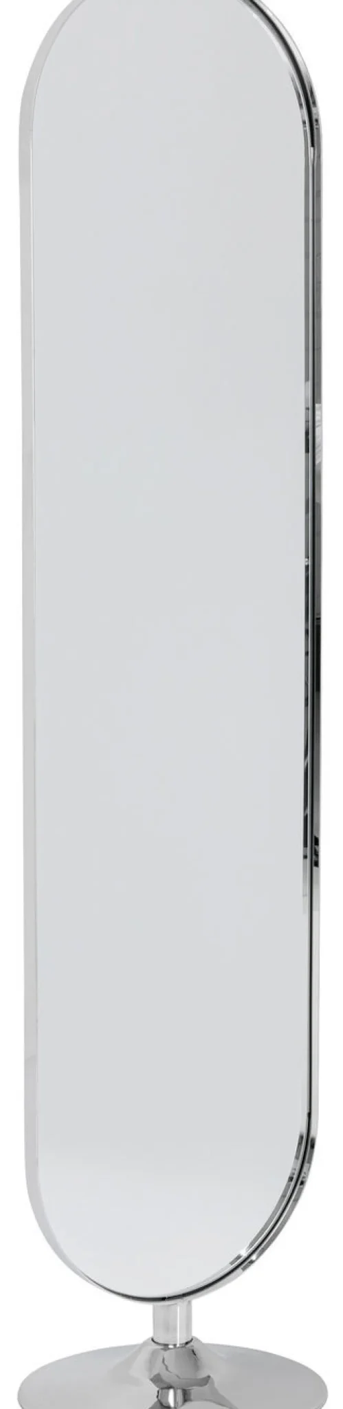 KARE Design Spiegel Curvy Chroom Look 40x170cm
