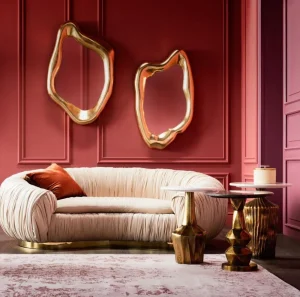 KARE Design Spiegel Hologram Goud 76x119cm