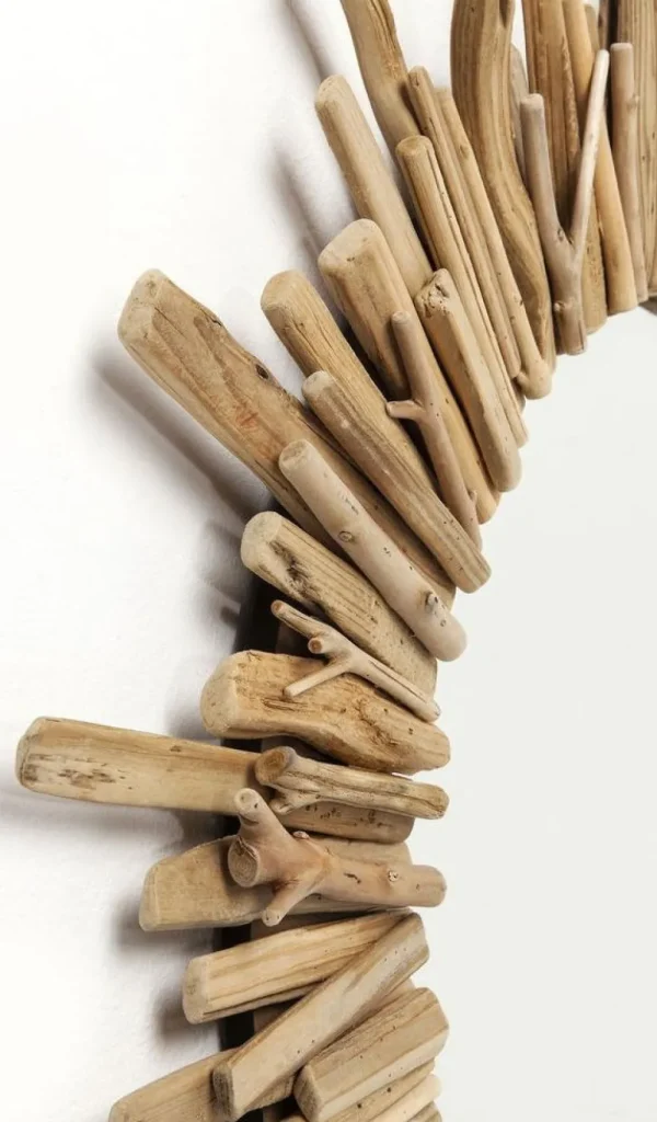 KARE Design Spiegel Legno Ø82cm