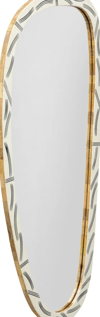 KARE Design Spiegel Planos White 43x93cm