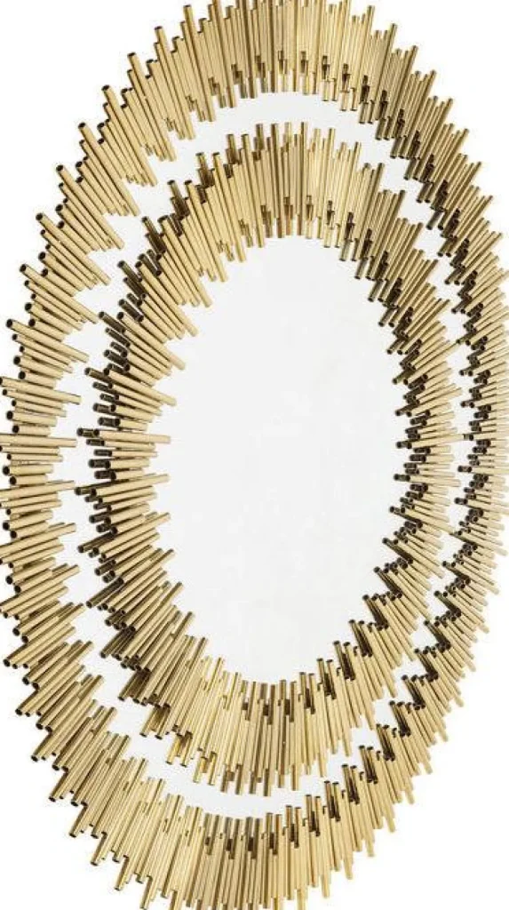 KARE Design Spiegel Solare Goud Ø132cm