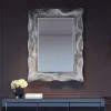 KARE Design Spiegel Wavy Zilver 94x124cm