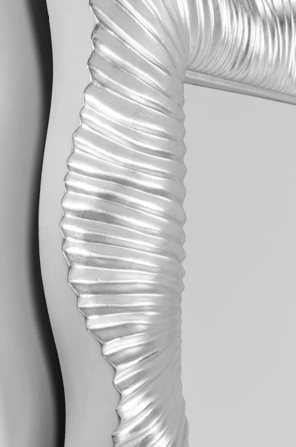 KARE Design Spiegel Wavy Zilver 94x124cm