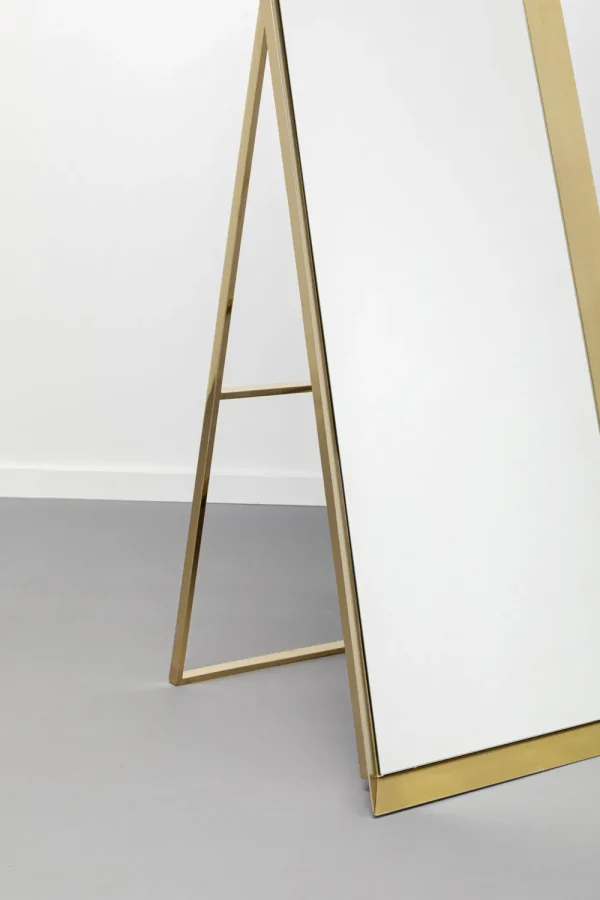 KARE Design Staande Spiegel Arezzo Brass 53x160cm