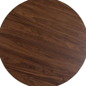 KARE Design Tafelblad Schickeria Walnut Print Ø110cm