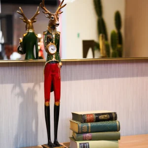 KARE Design Tafelklok Gentleman Deer