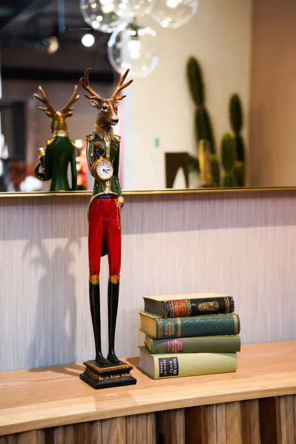 KARE Design Tafelklok Gentleman Deer