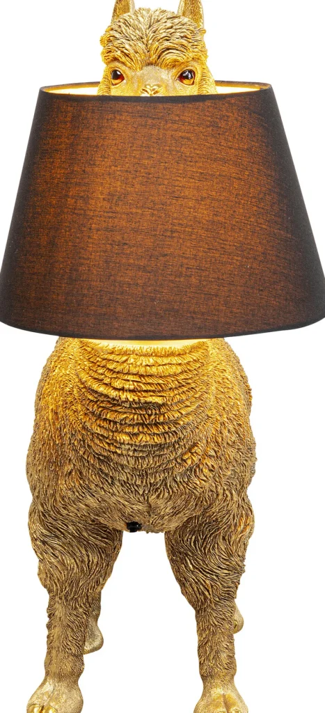 KARE Design Tafellamp Alpaca Gold 59cm
