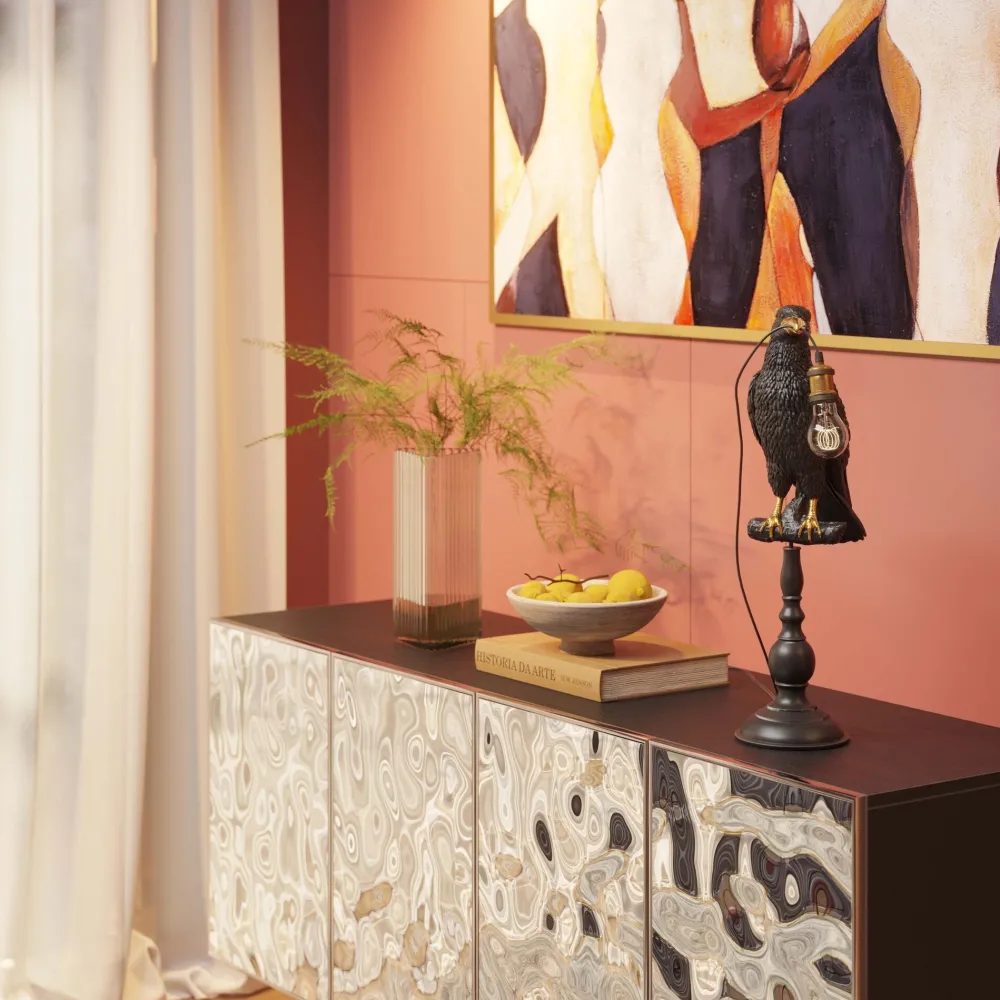 tafellamp_animal_sitting_crow_mat_zwart_0.webp KARE Design Tafellamp Animal Sitting Crow Mat Zwart