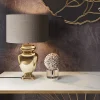 KARE Design Tafellamp Barock Goud Beige