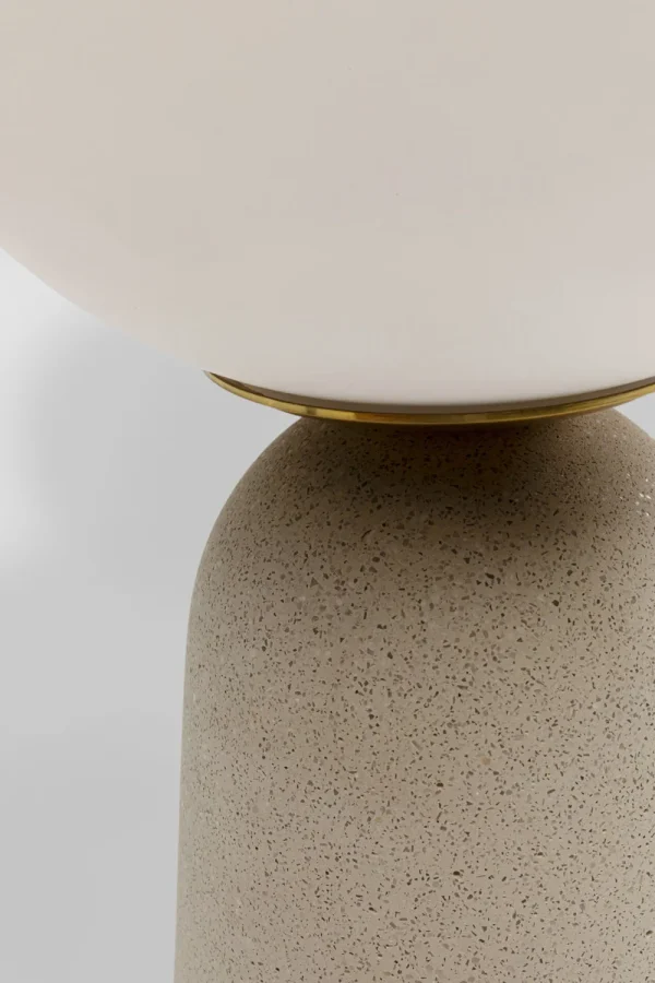 KARE Design Tafellamp Bollie Beige 33cm