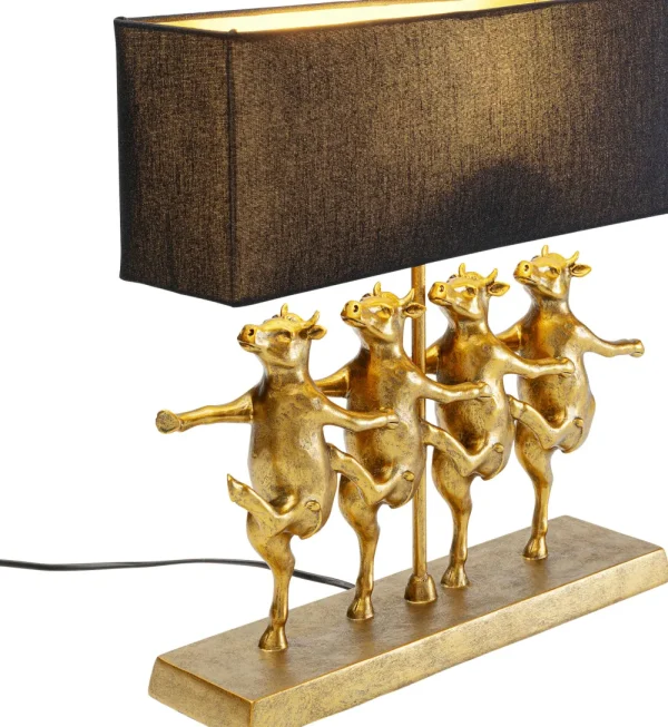 KARE Design Tafellamp Dancing Cows Zwart