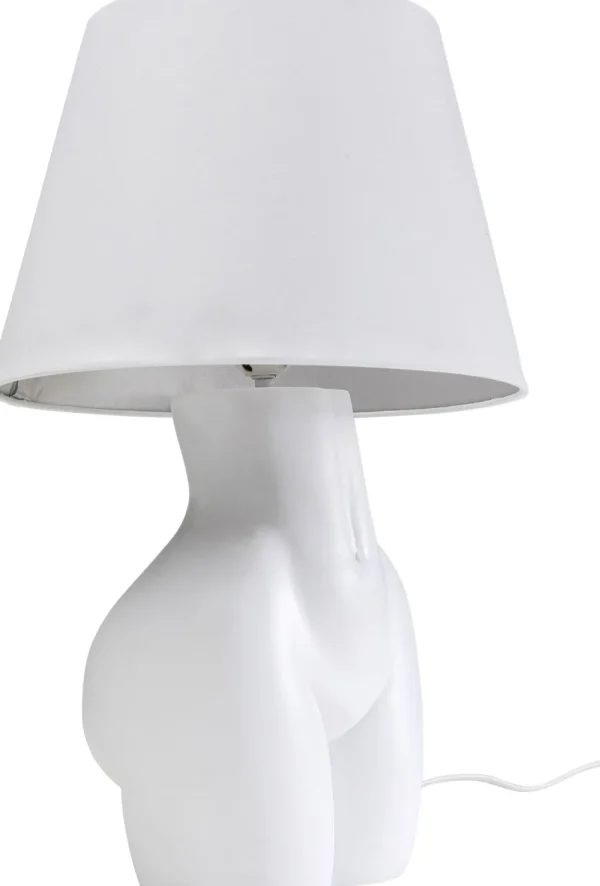 KARE Design Tafellamp Donna White 48cm