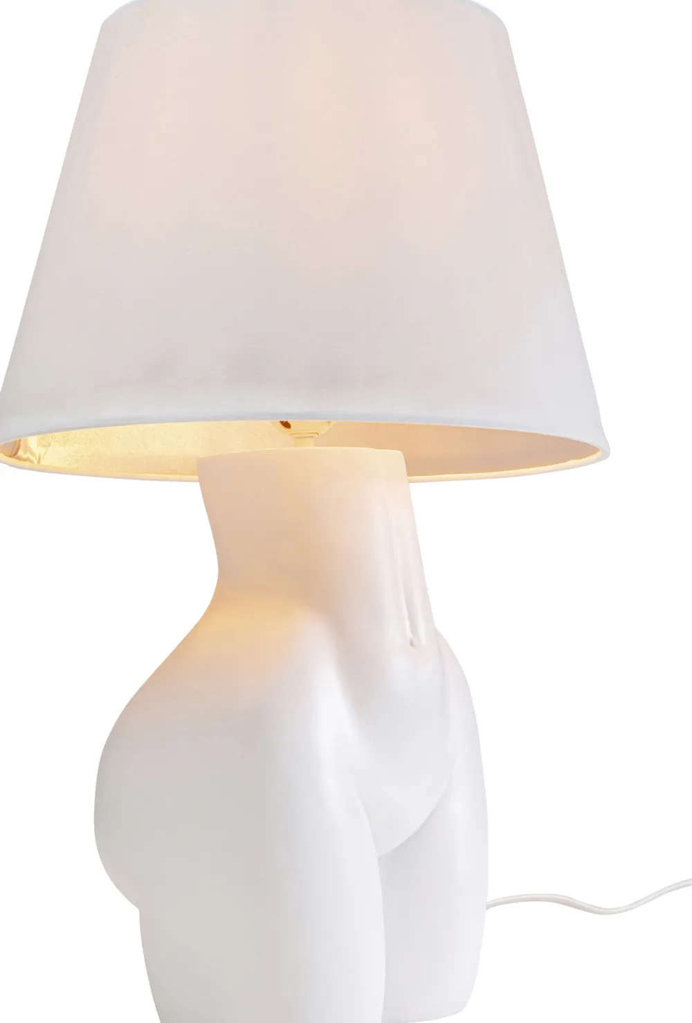 tafellamp_donna_white_cm_3.webp KARE Design Tafellamp Donna White 48cm