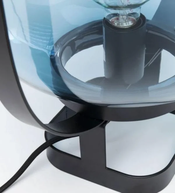 KARE Design Tafellamp Jupiter Blue-Black