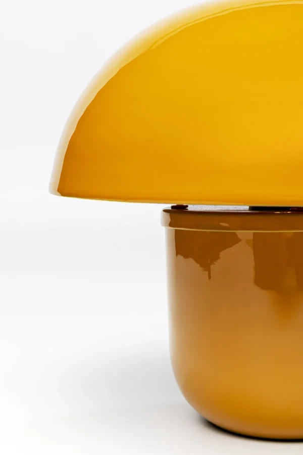 KARE Design Tafellamp Mushroom Yellow 27cm