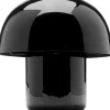 KARE Design Tafellamp Mushroom Zwart 20cm