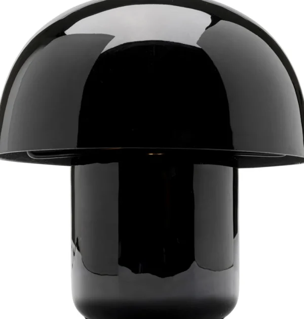 KARE Design Tafellamp Mushroom Zwart 20cm