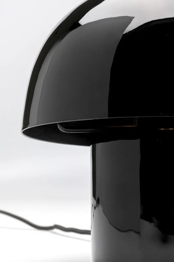 KARE Design Tafellamp Mushroom Zwart 20cm