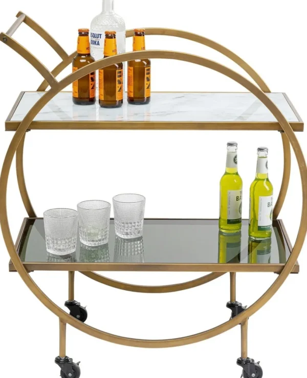 KARE Design Trolley Loft Messing