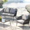 KARE Design Tuinset Elba Grey Quattro (4/part)