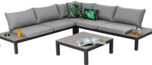 KARE Design Tuinset Holiday Zwart (4-delig)
