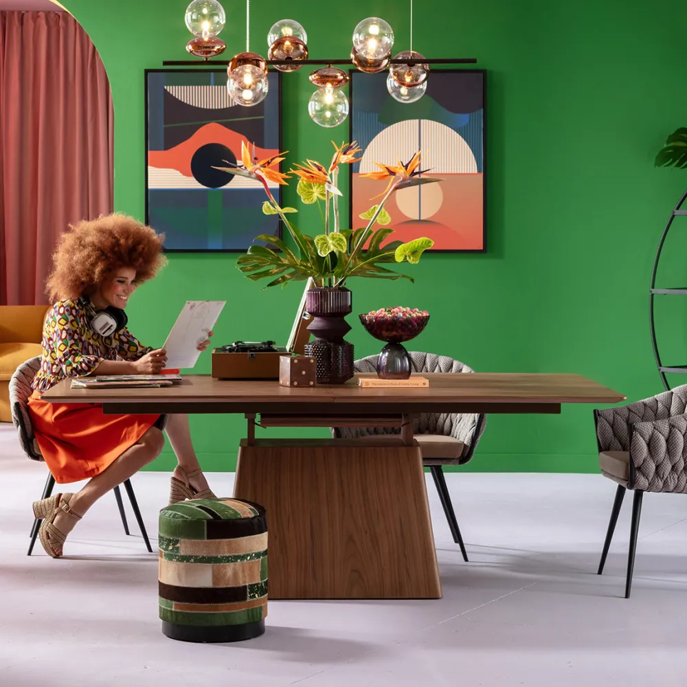 uitschuifbare_eettafel_benvenuto_walnut_xcm_0.webp KARE Design Uitschuifbare Eettafel Benvenuto Walnut 200(50)x110cm