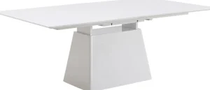 KARE Design Uitschuifbare Eettafel Benvenuto White 200(50)x110cm